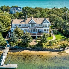 Exclusive Waterfront Home With Dock On Gated Great Island (2329)