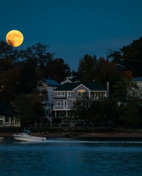 Moonlight on the Shore