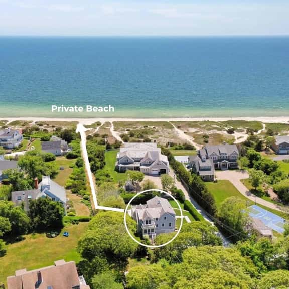 Private Beach Escape With Sweeping Ocean Views in West Hyannisport RPAM103 - Image 1